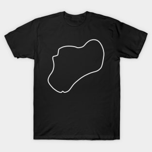 Thruxton Circuit [outline] T-Shirt